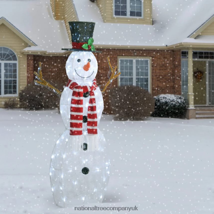 decoration | National Tree Company 48 in Pre-Lit Snowman Decoration F2L4F597
